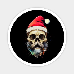 Skull santa Magnet